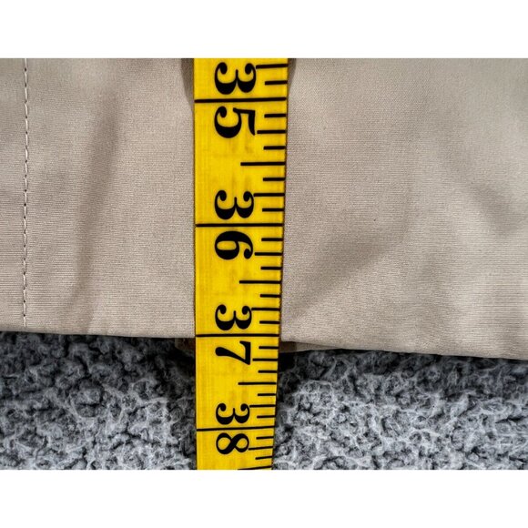 London Fog Women's Khaki Trench with Plaid Insulator Insert Coat Size PL - Picture 7 of 13